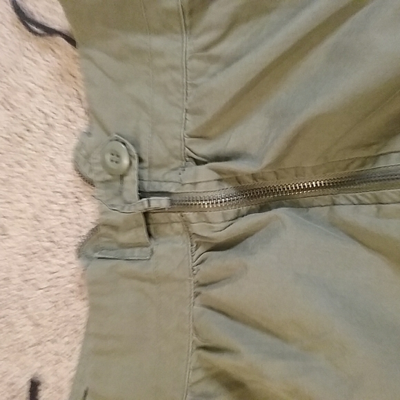 H&M Army Green Cotton Skirt 8 - Picture 7 of 7